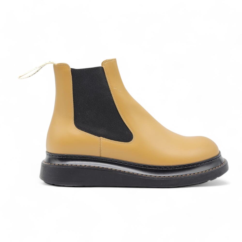 Loewe Flatform Chelsea Boots - Leather - Brown $1350 - Picture 2 of 9